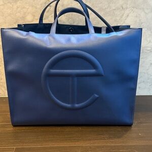 Telfar Blue Tote Bag
